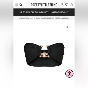 PrettyLittleThing swim top set